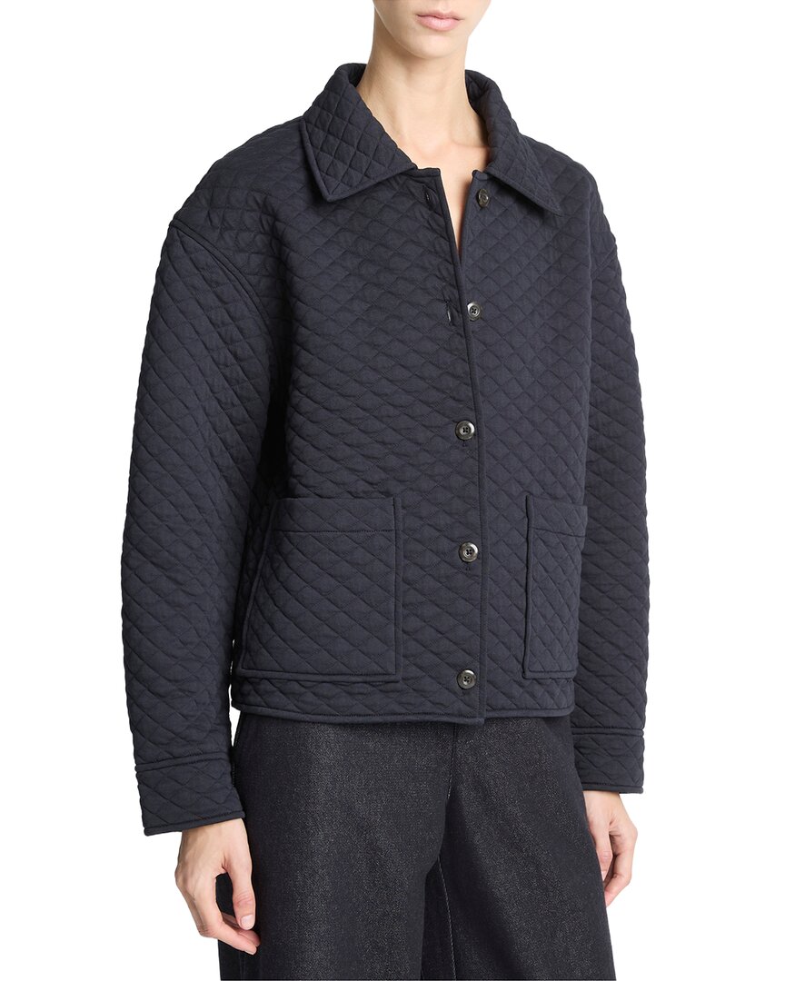 Quilted Collared Jacket