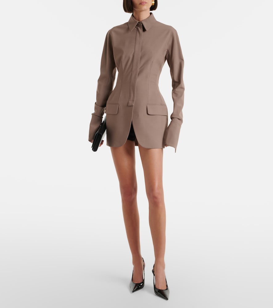 Peplum jacket