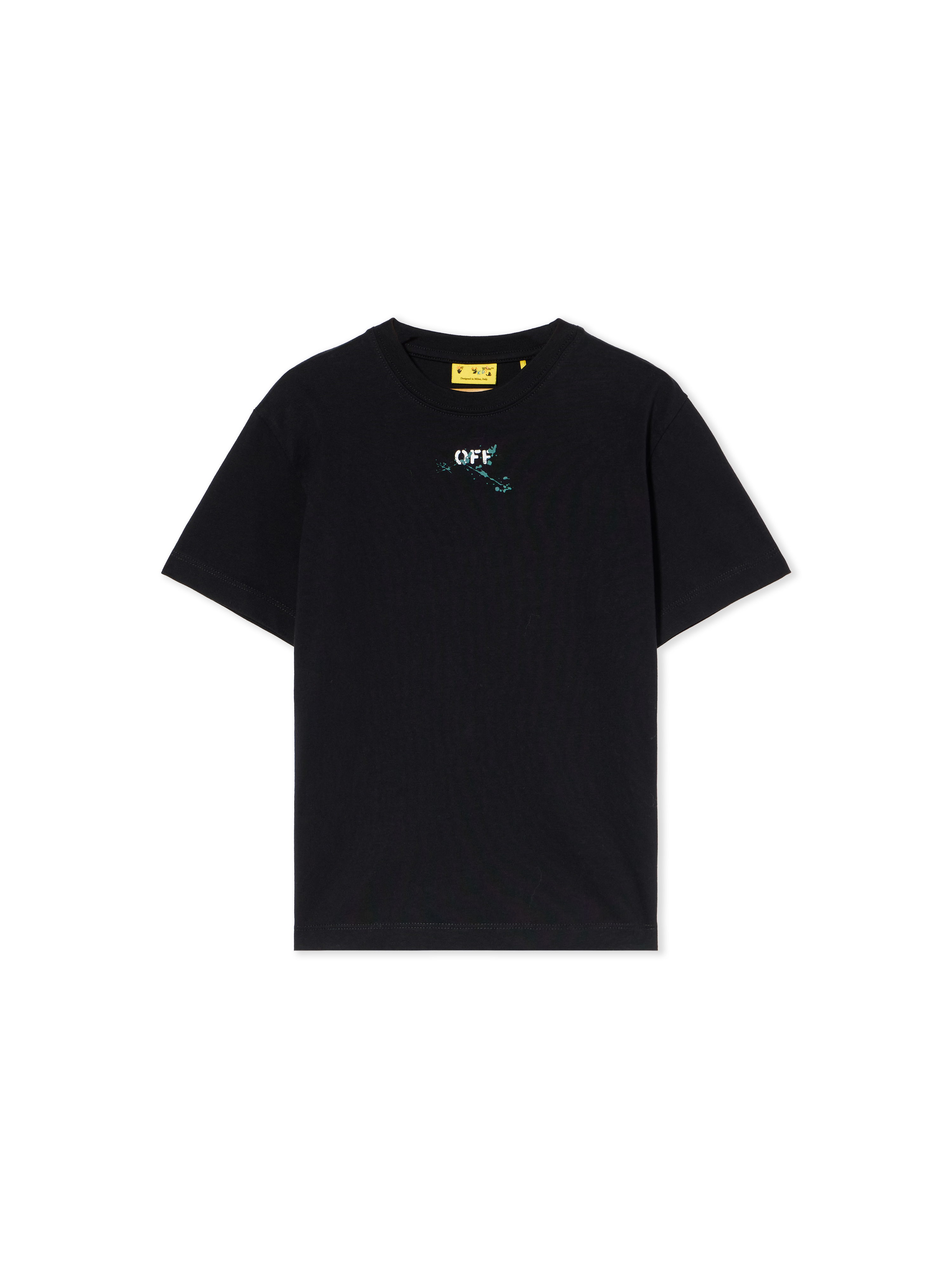 Diagonal Splat T-shirt - Kids Boy's Clothing Black