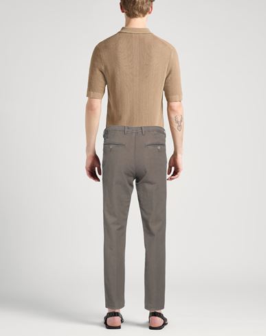 Man Pants Khaki Size 28 Cotton, Elastane