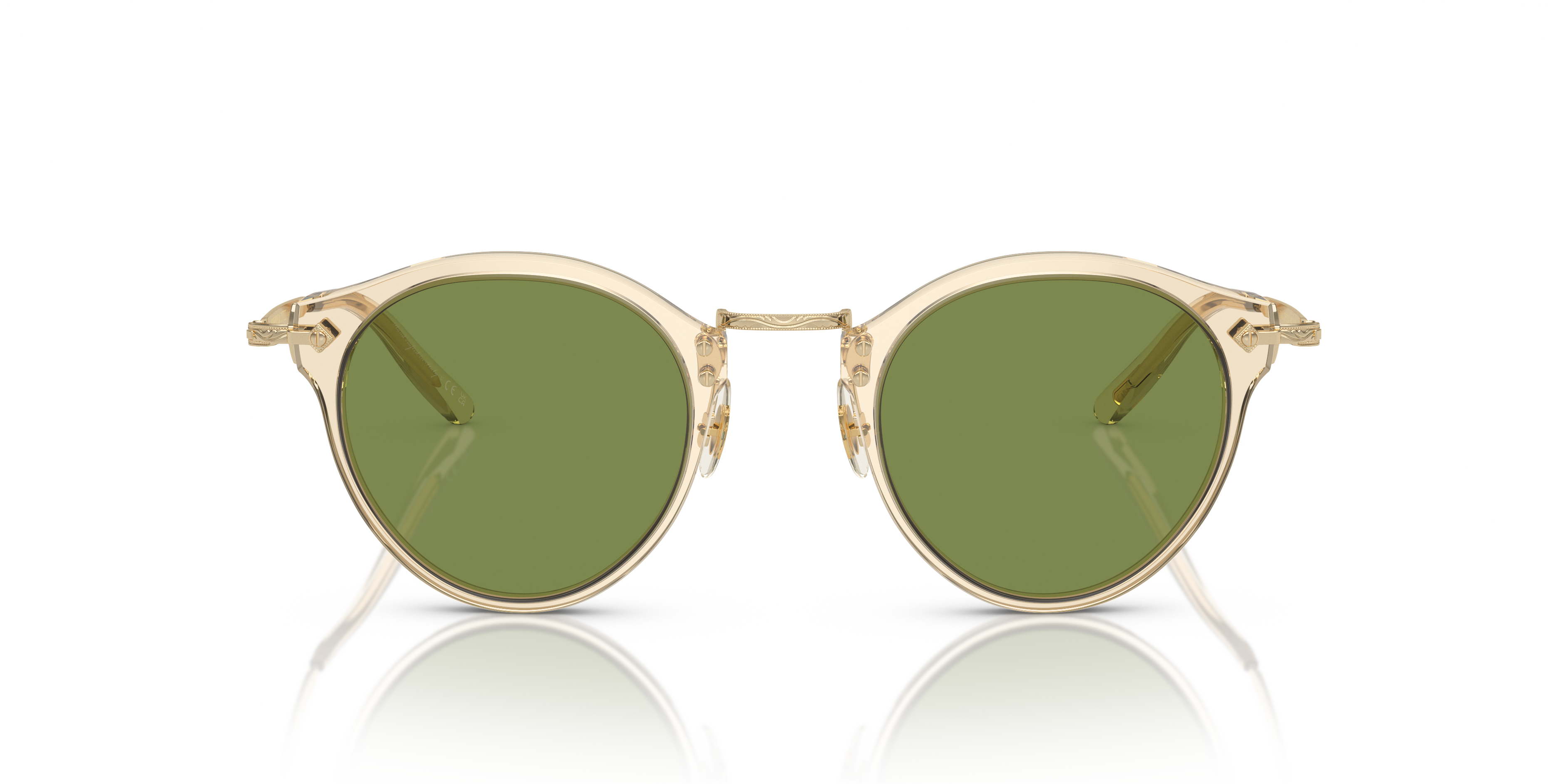 Oliver Peoples Man Oliver Peoples OV5184S OP-505 SUN 109452 Zonnebrillen Acetaat Goud Groente Pantos Normaa