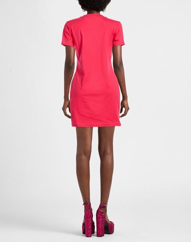 Woman Mini dress Coral Size XS Cotton