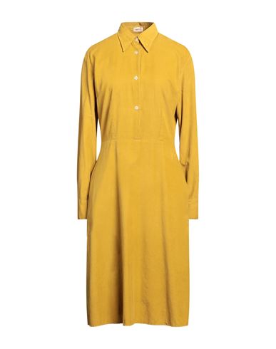 Woman Midi dress Mustard