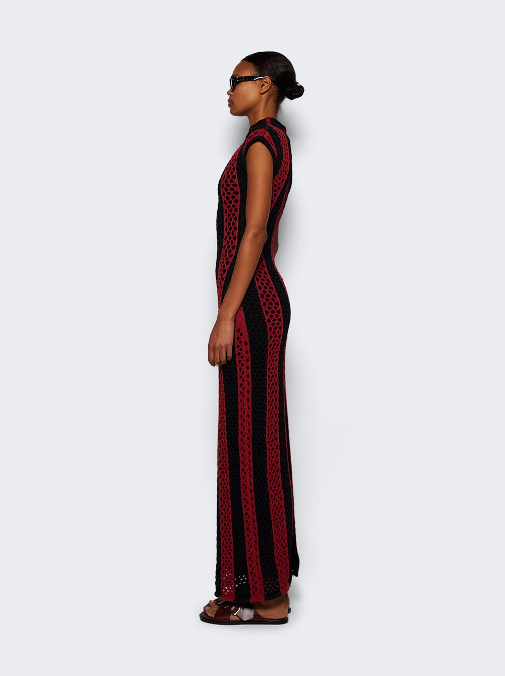 Neale cut-out detail maxi dress - Black