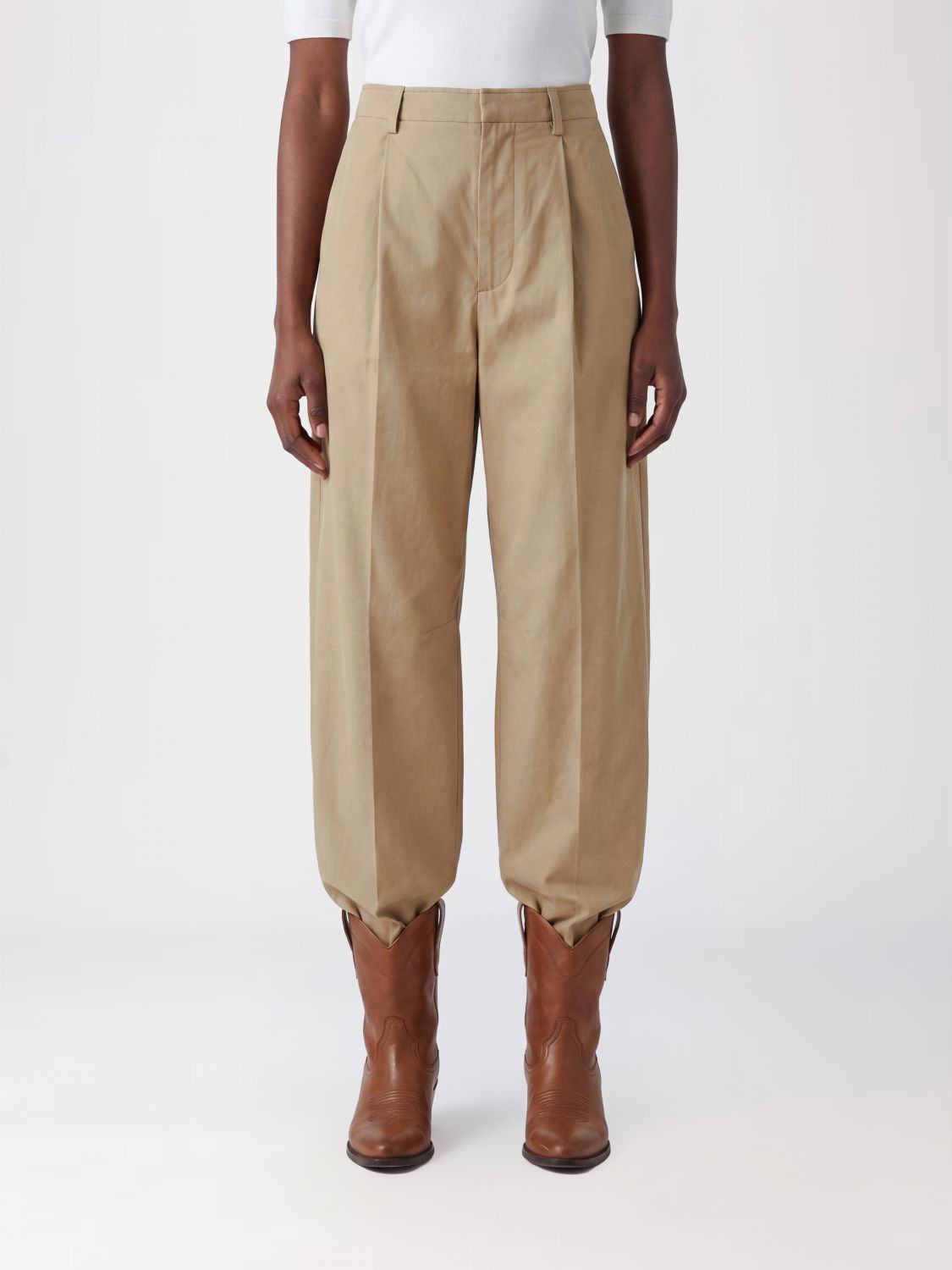 Pants Woman color Nude