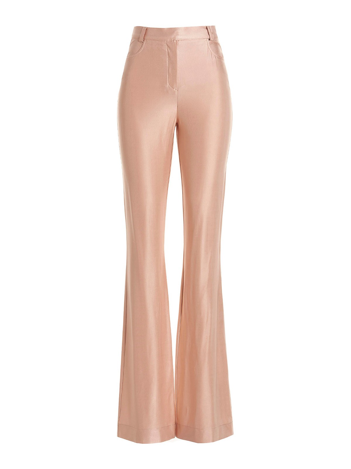 Shiny stretch pants