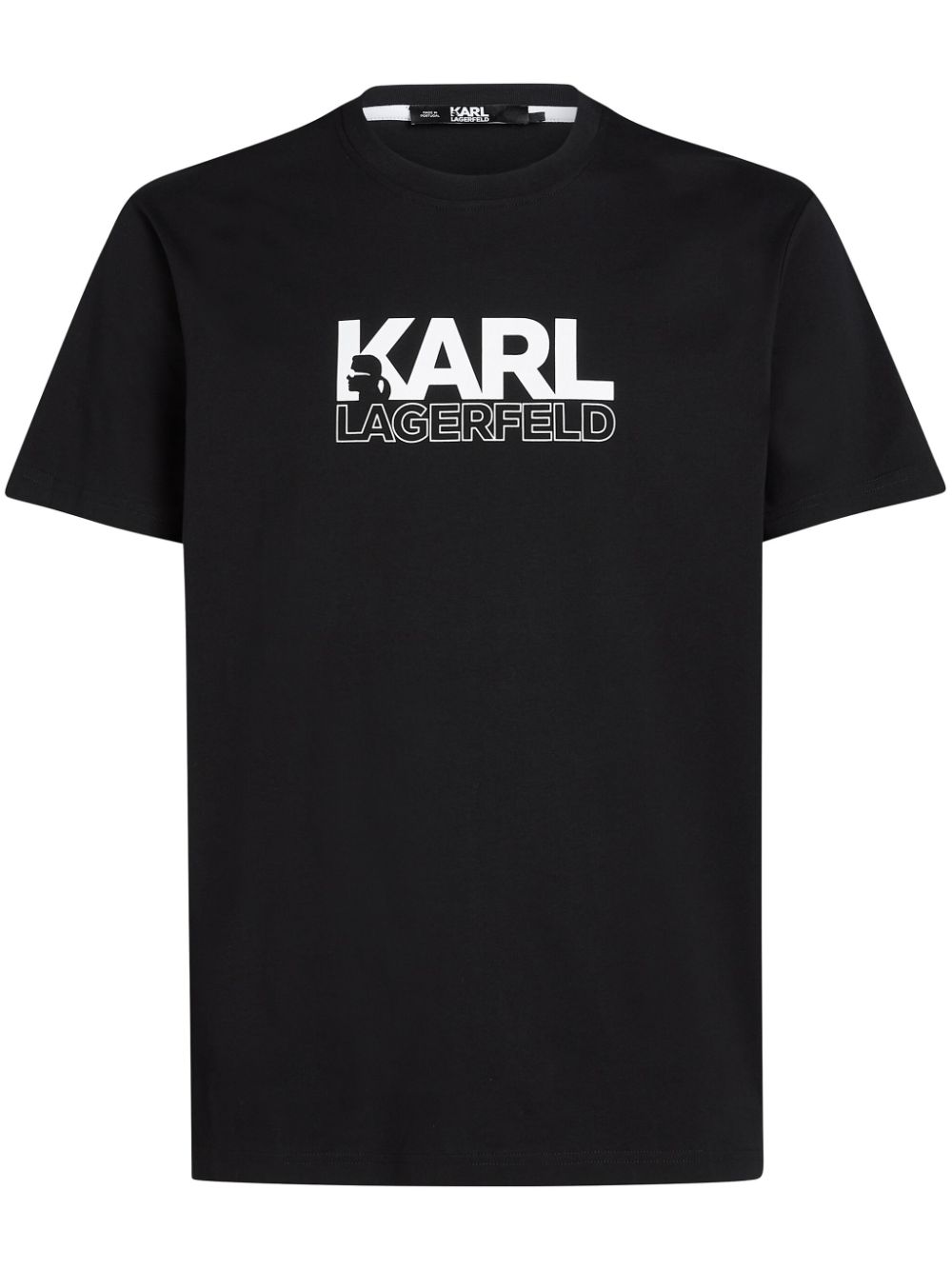 Stack logo T-shirt - Black