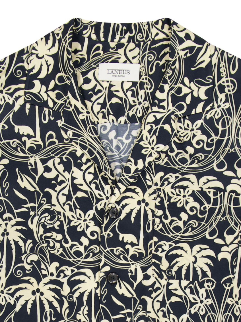 Black Graphic Print Shirt