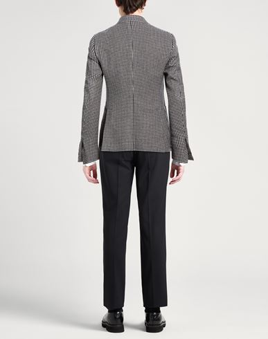 Man Blazer Black Size 40 Wool, Cashmere