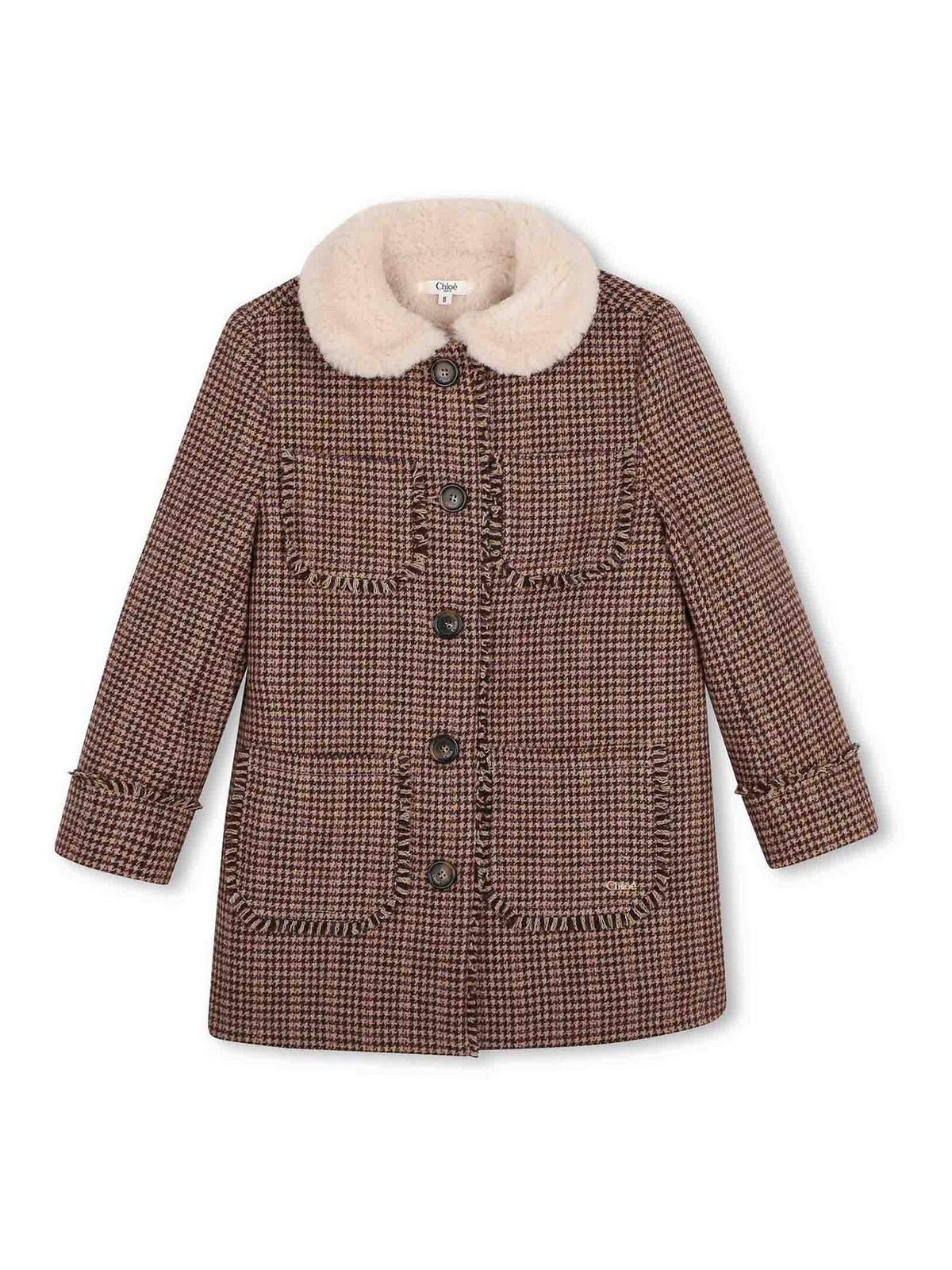 Houndstooth coat