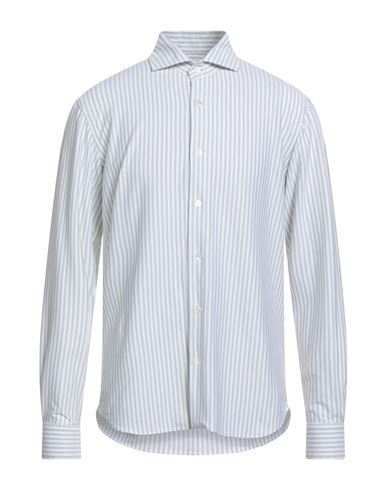 Man Shirt Grey Size 15 Cotton, Nylon, Elastane