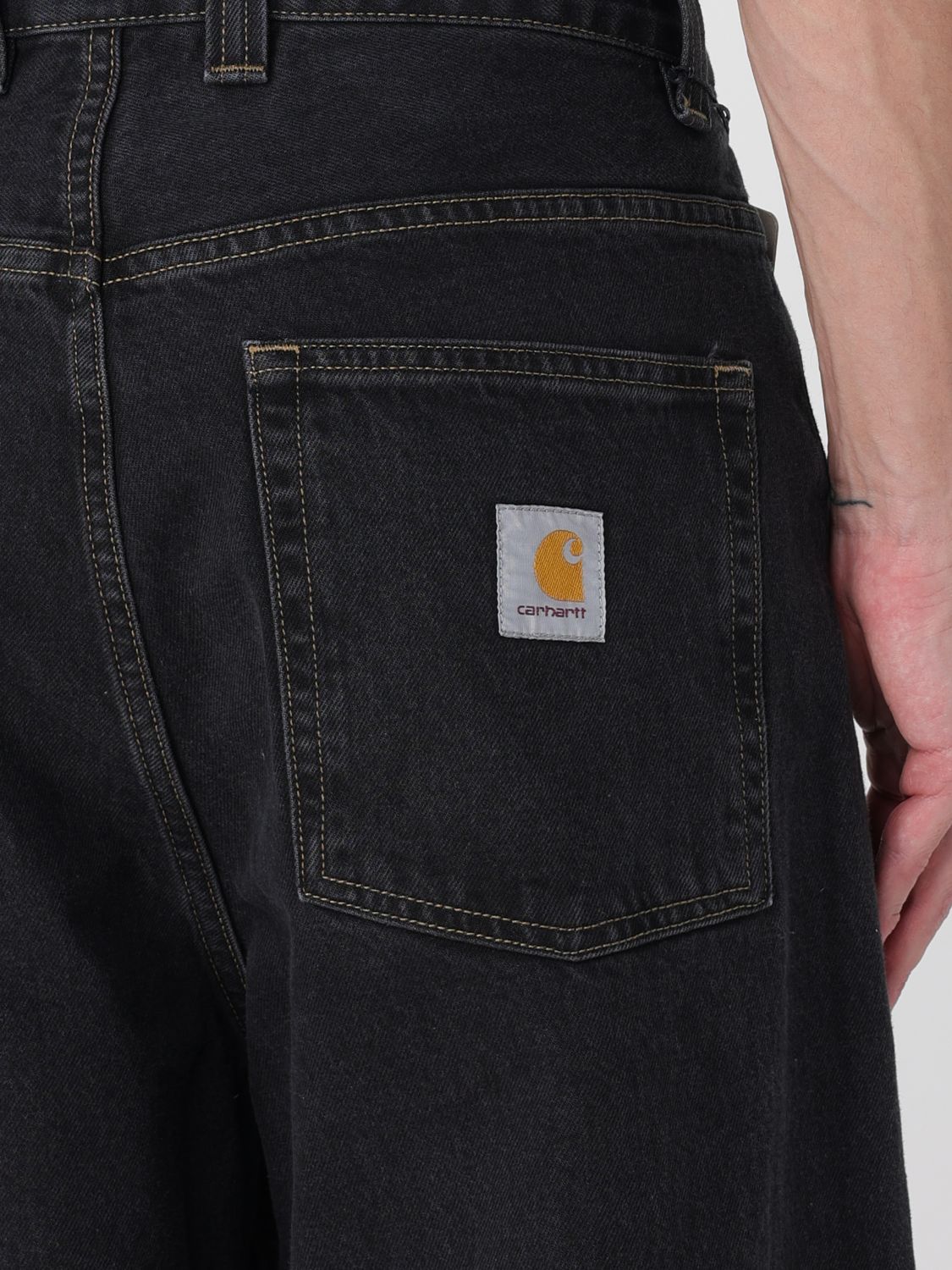 Pants Men color Black