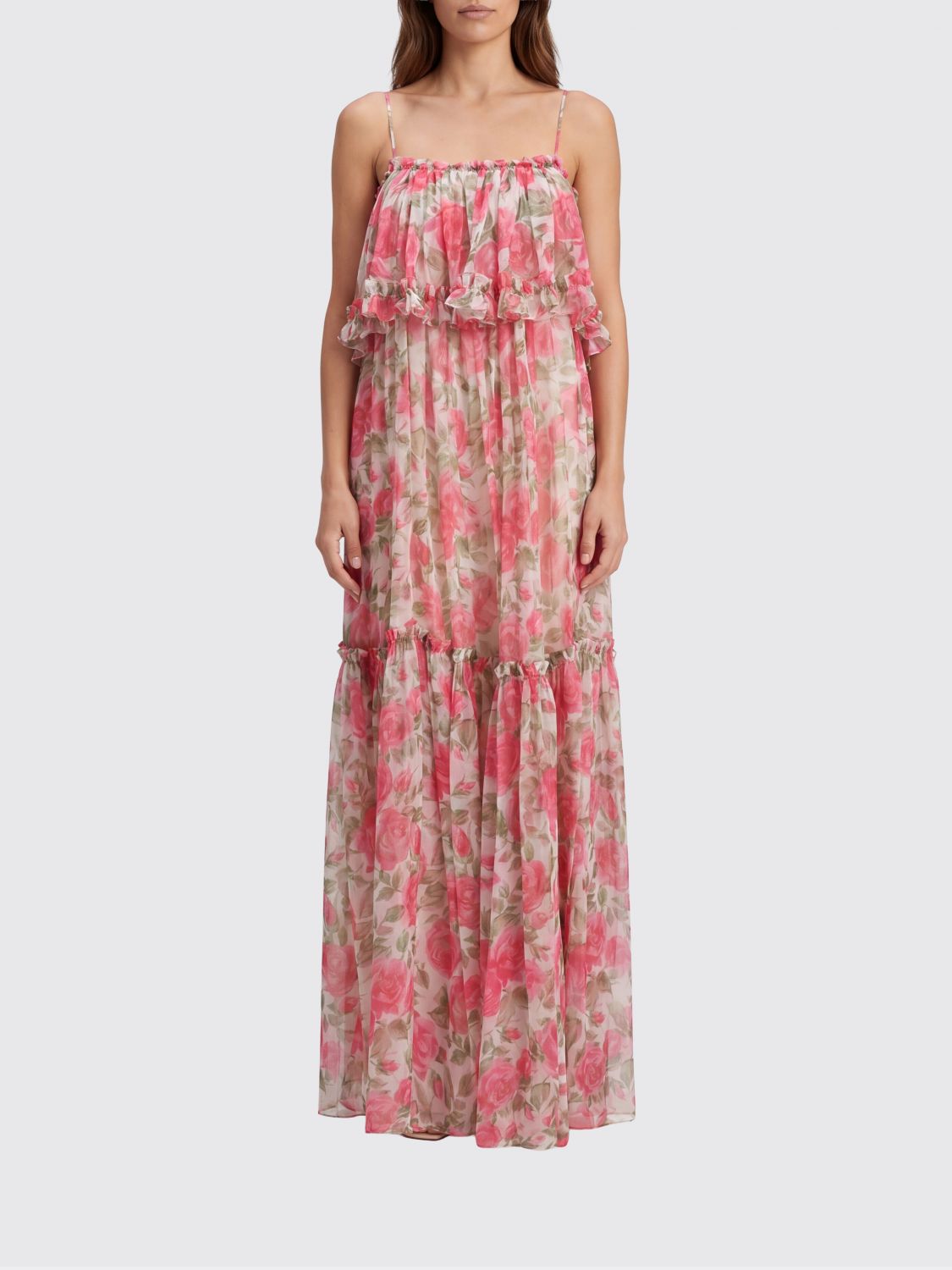 Dress CHLOÉ Woman color Pink