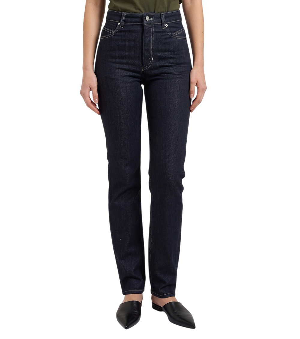 Blue Regular High Rise Jeans