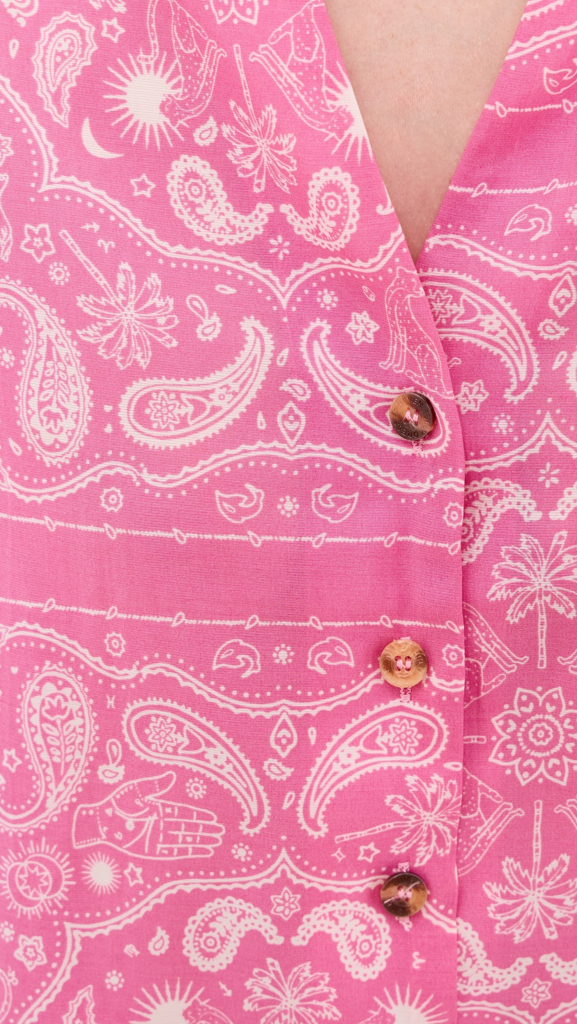 Pink Bandana Miley Shirt Pink