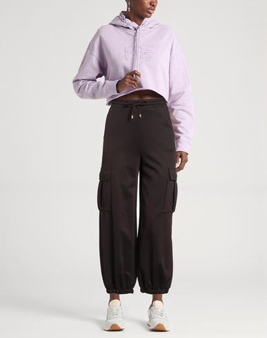 Woman Pants Dark brown Size XS Polyester, Cotton