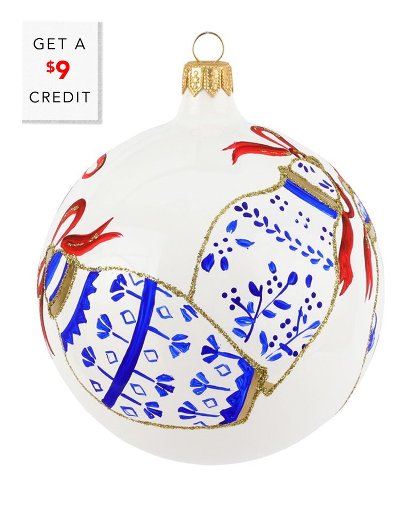 Ornaments Ginger Jars Ornament With $9 Credit