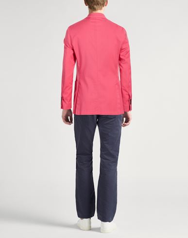 Man Blazer Salmon pink Size 38 Virgin Wool