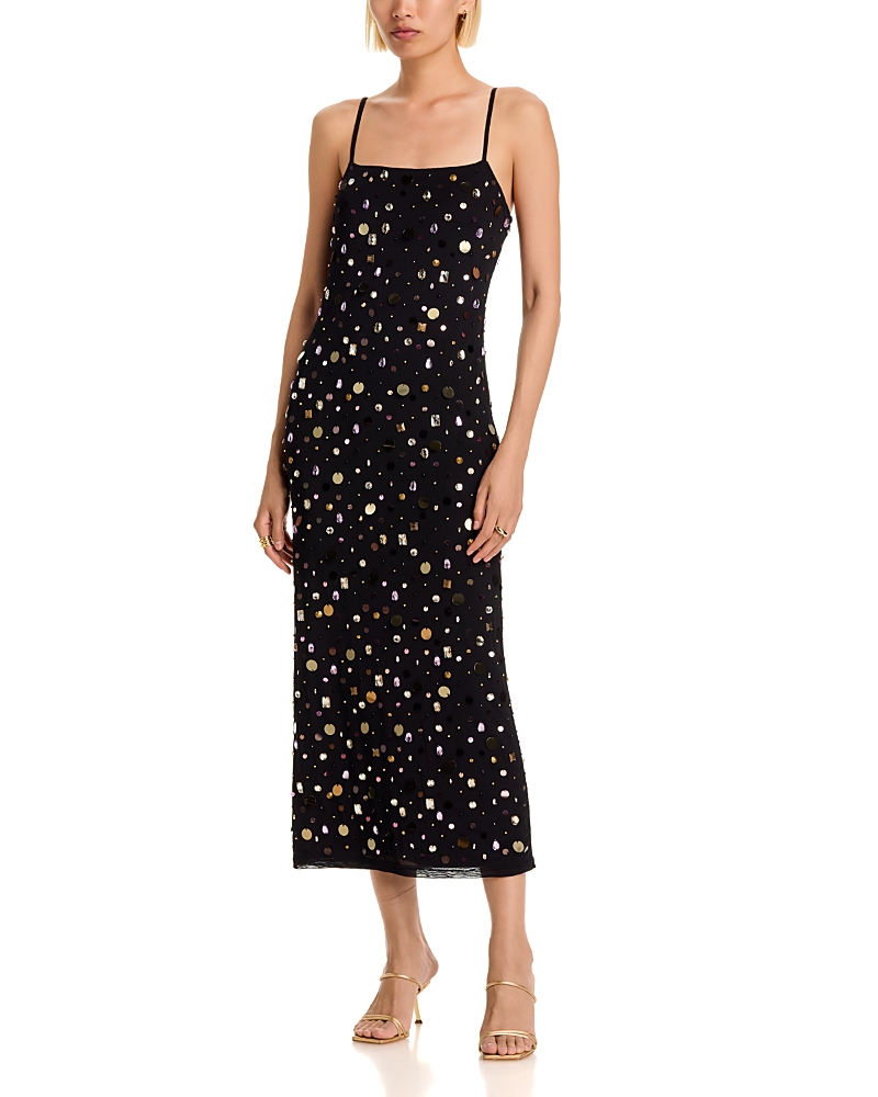 Paillette Mesh Maxi Dress - Exclusive