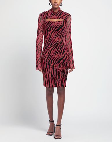 Woman Midi dress Tomato red