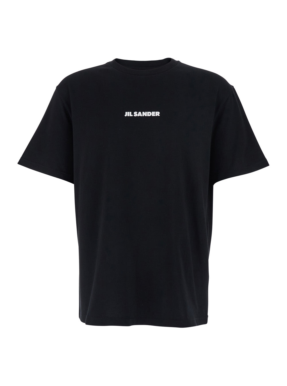 Logo-Embroidered T-Shirt — Black
