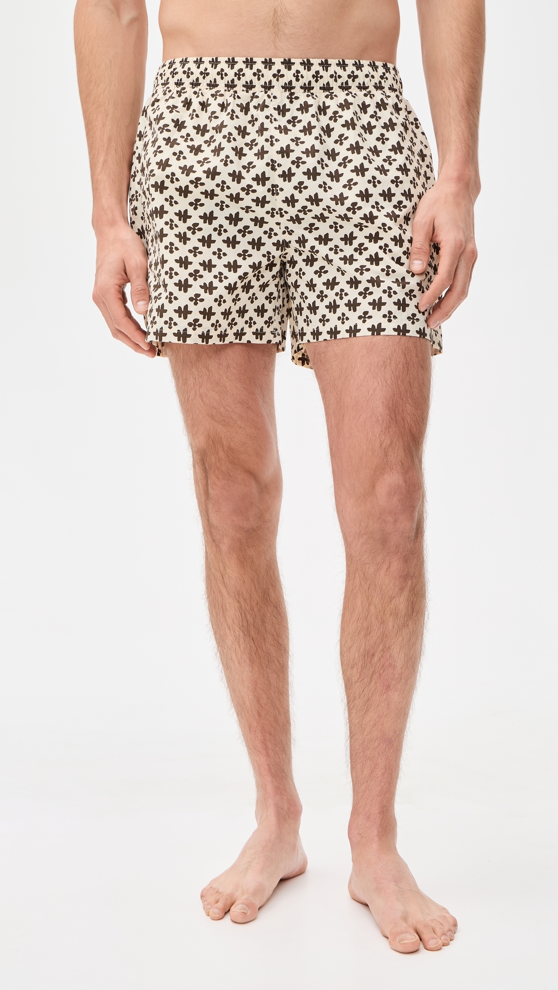 Printed Sebastian Swim Trunks 4 Relic/Saltstone