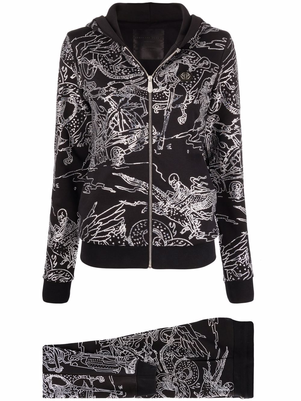 Stones Skeleton tattoo tracksuit