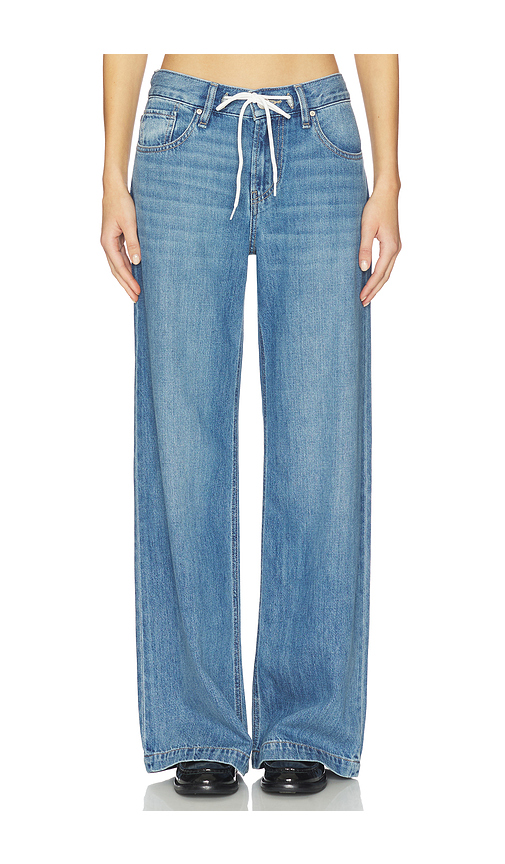 Hudson Jeans Drawstring Rylee Low And Loose in Blue. 23. Also , 25, 26, 27, 28, 30, 31, 32