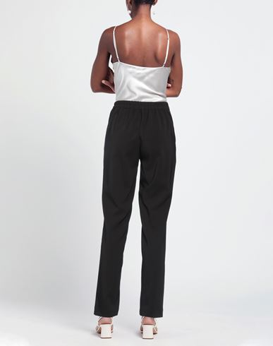 Woman Pants Black Size 10 Polyester, Elastane