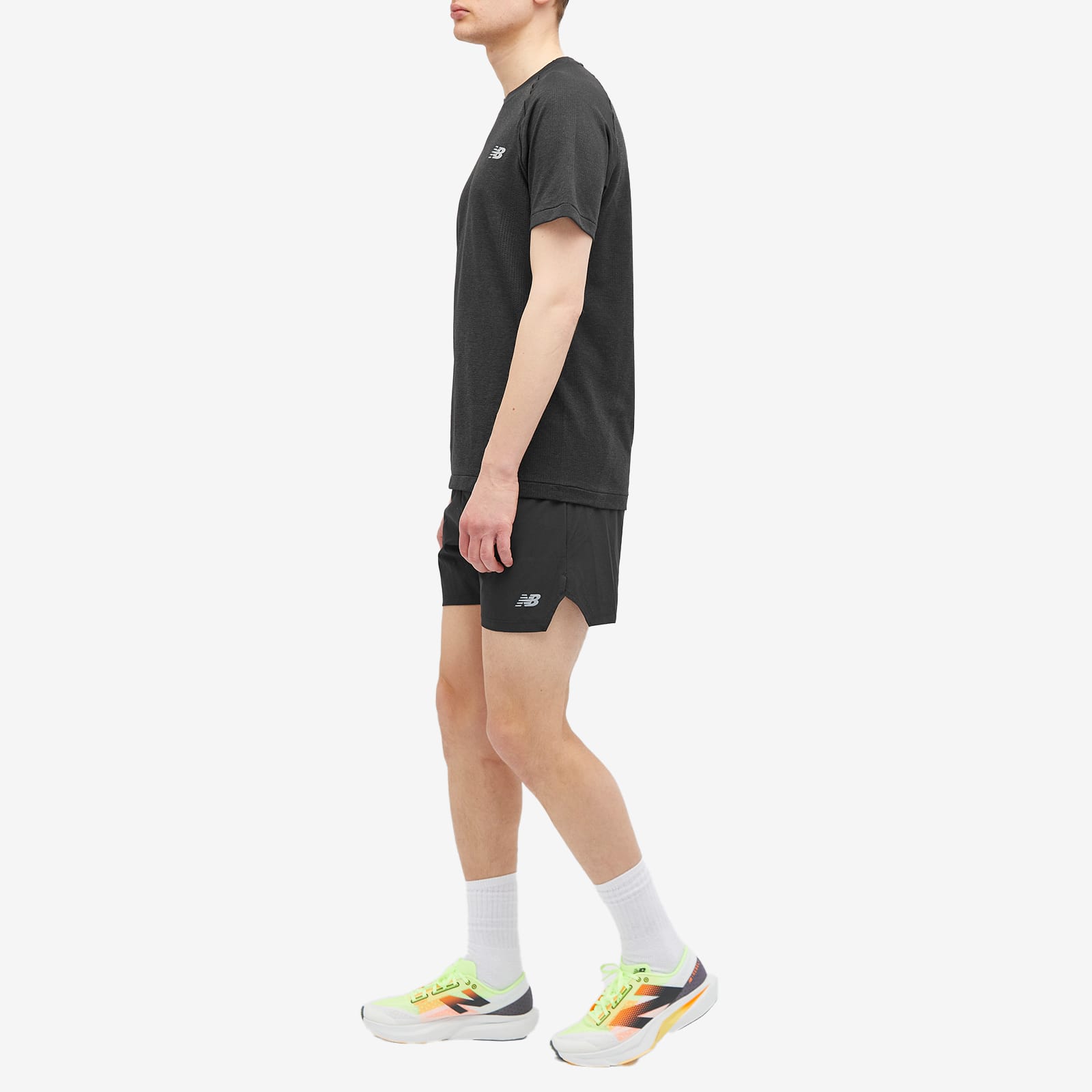 Men's RC Seamless Short 5 Inch in Black