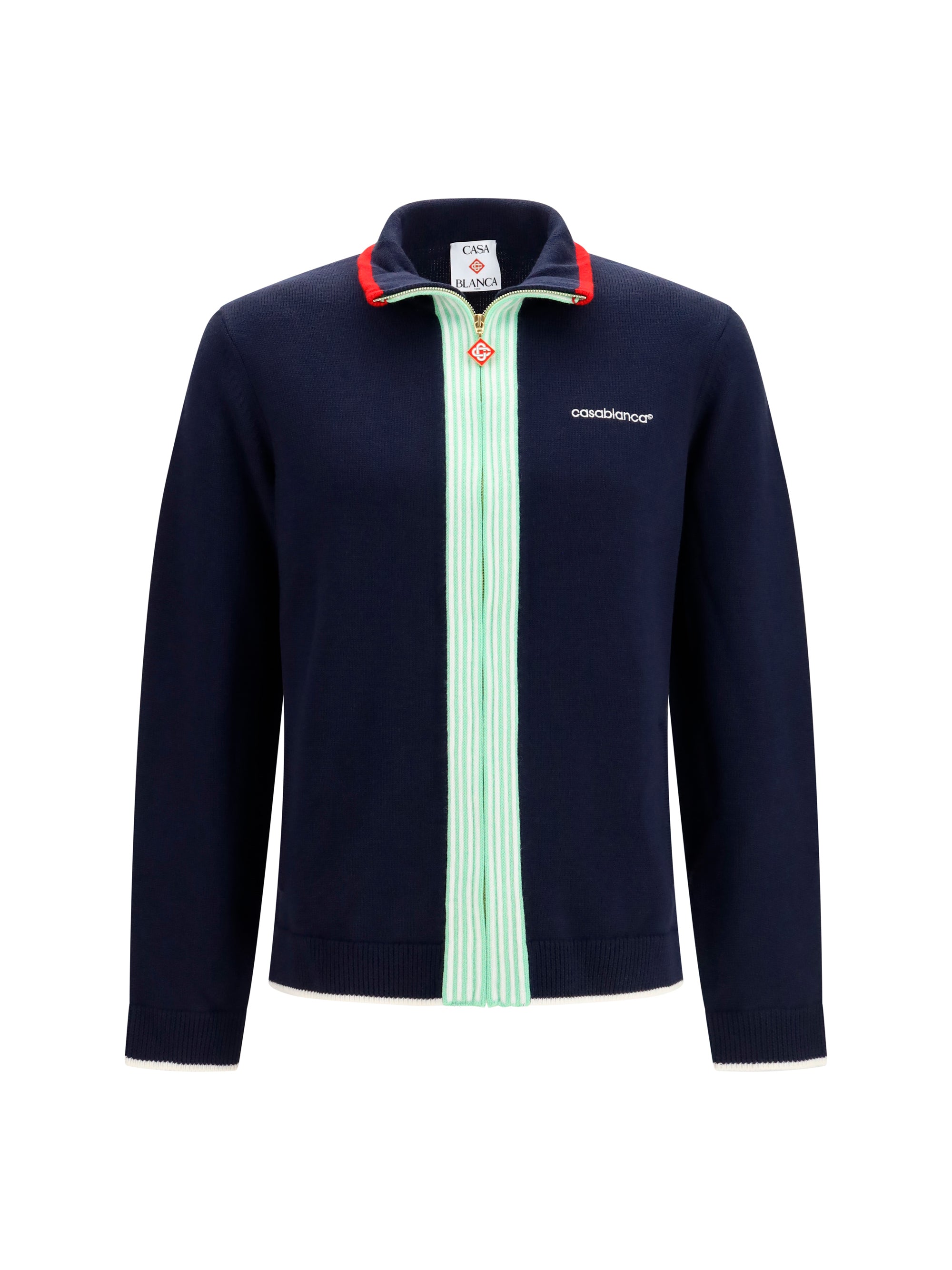 Merino Wool Jacket — Navy