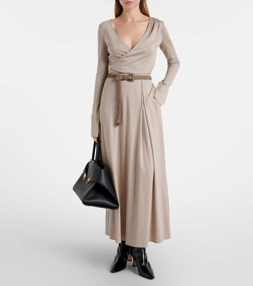 Adagio virgin wool wrap top