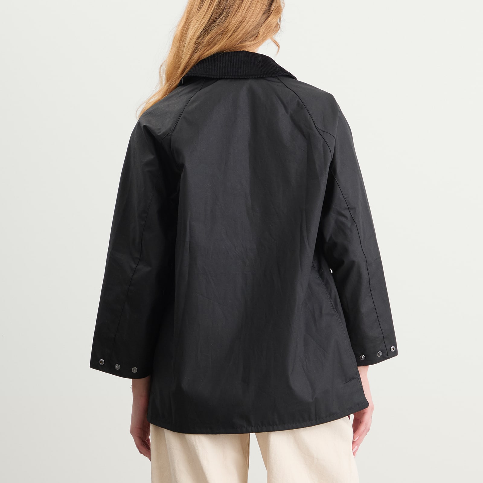 Women's Beaufort Wax Jacket Black/Modern