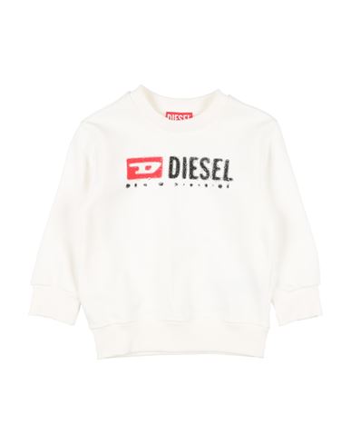 Kid Boy Sweatshirt White Size 16 Cotton, Polyester