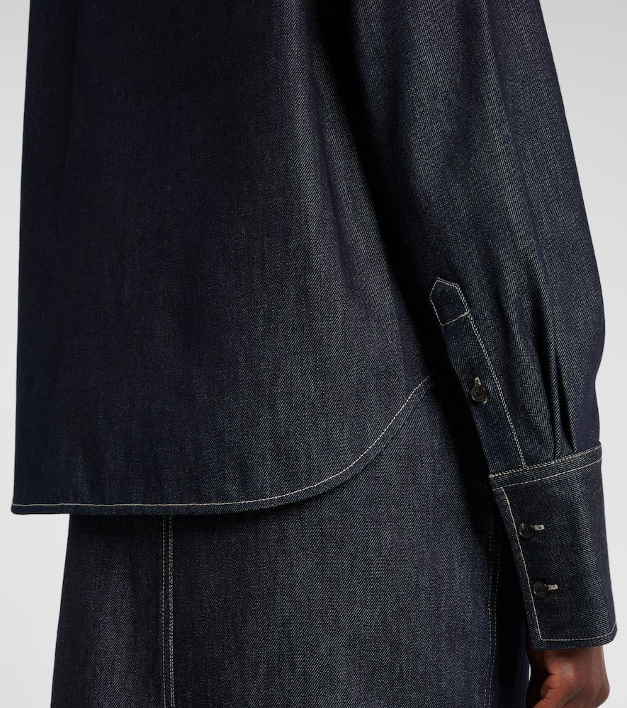 CO Denim pencil skirt