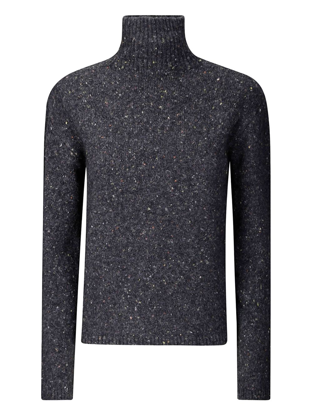 HIRA roll-neck knit sweater - Green