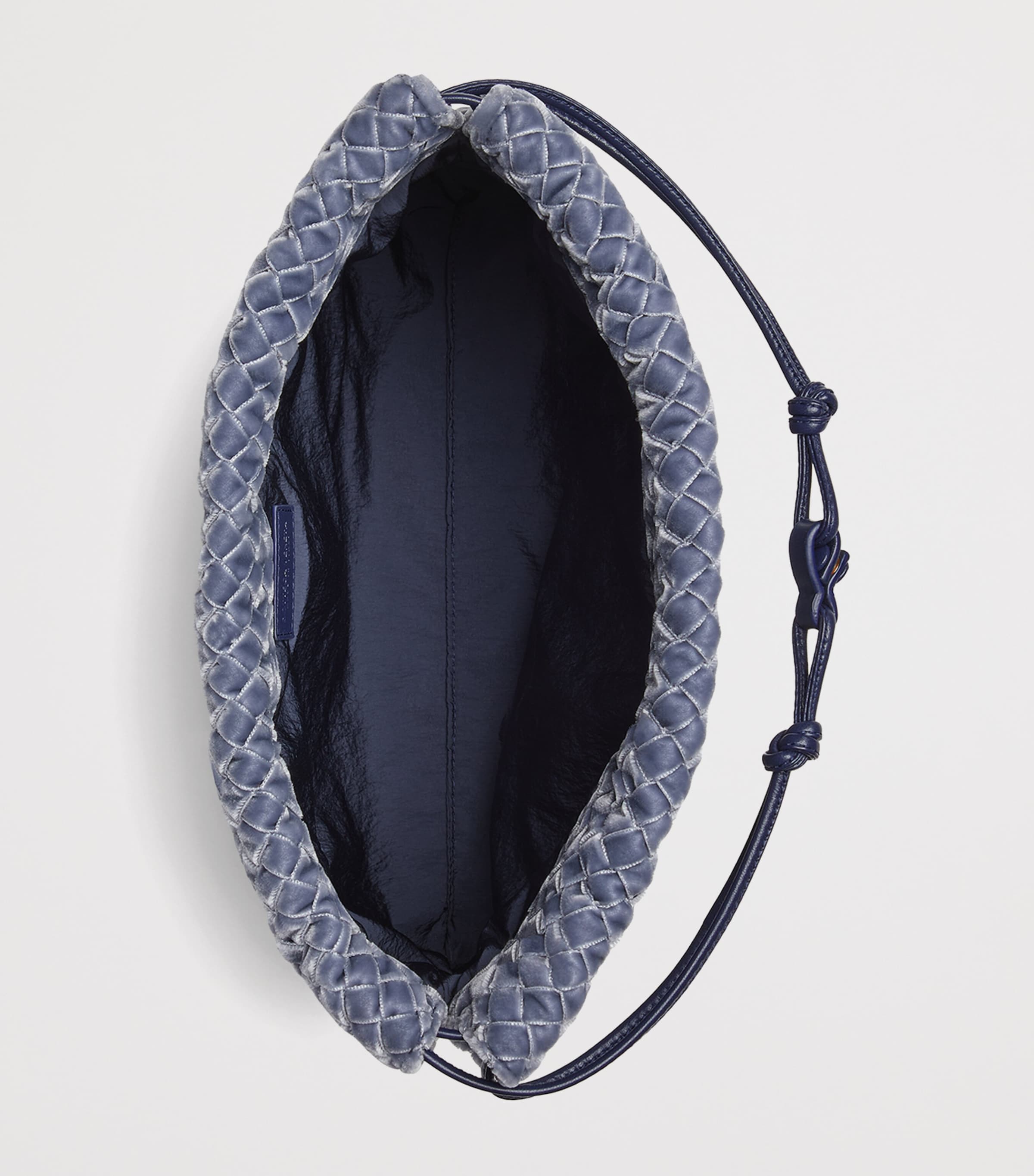 Velvet Lambskin Dustbag Shoulder Bag