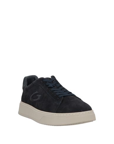 Man Sneakers Navy Size 12 Leather