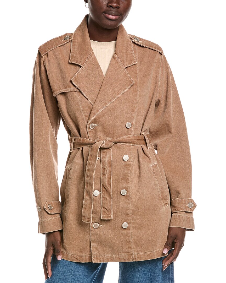 Nicola Cropped Trench Coat