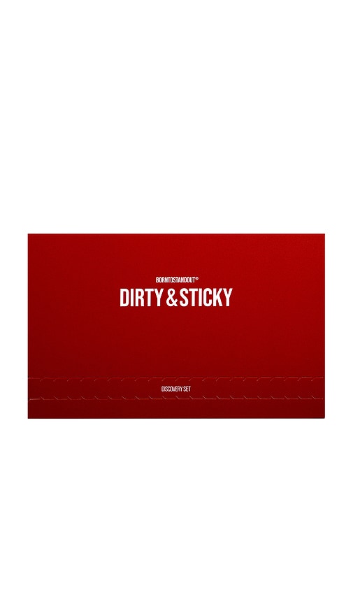 BORNTOSTANDOUT Dirty & Sticky Discovery Set in Beauty: NA
