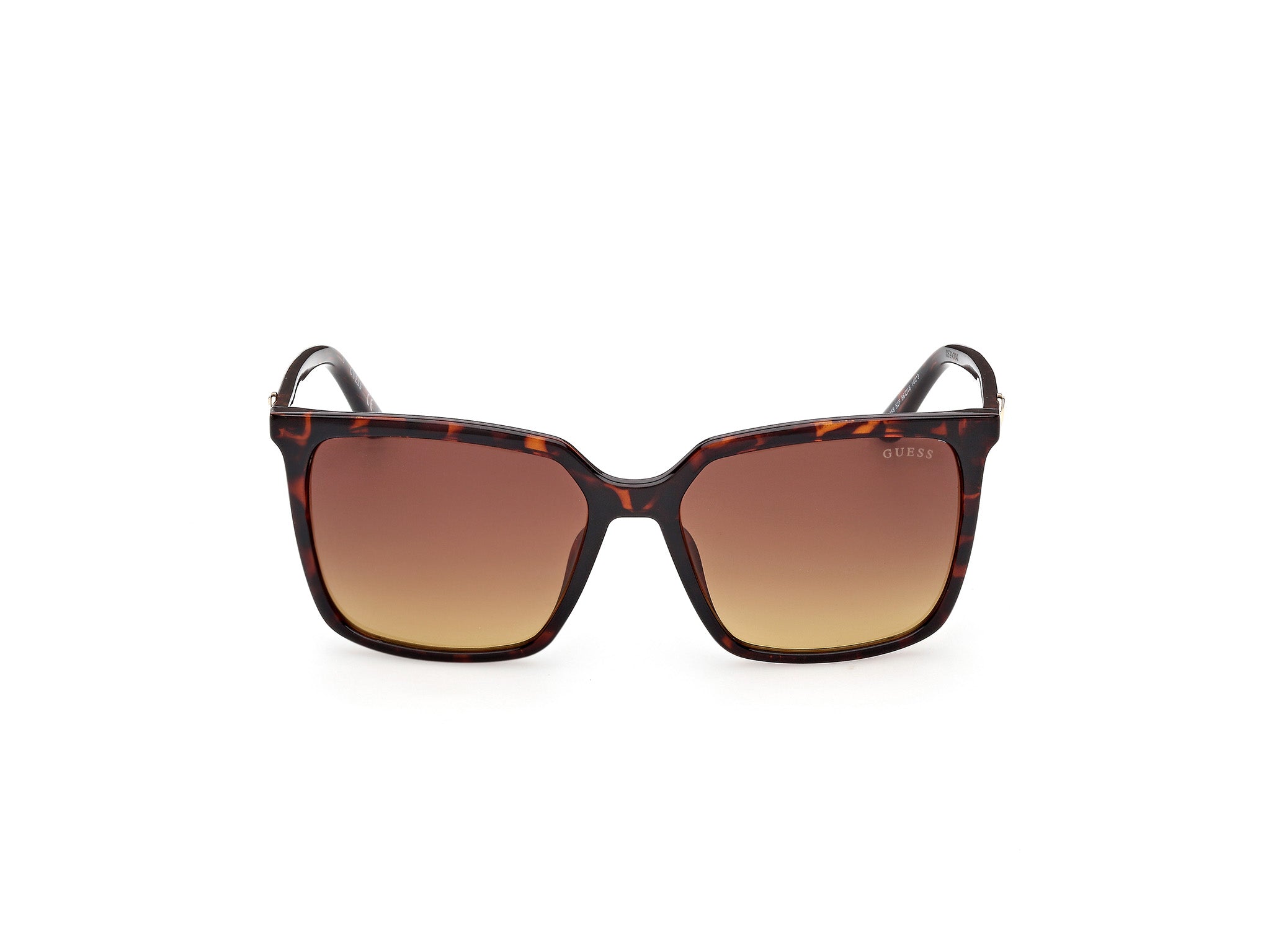 Guess Mujer Guess GU00258 52F Gafas de sol Inyectado la Habana Marrón Cuadrada Norma