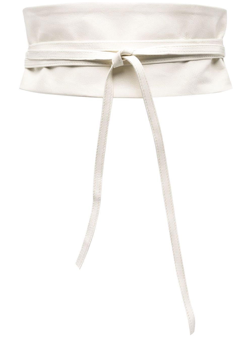 - Geisha Tie-fastening Leather Belt