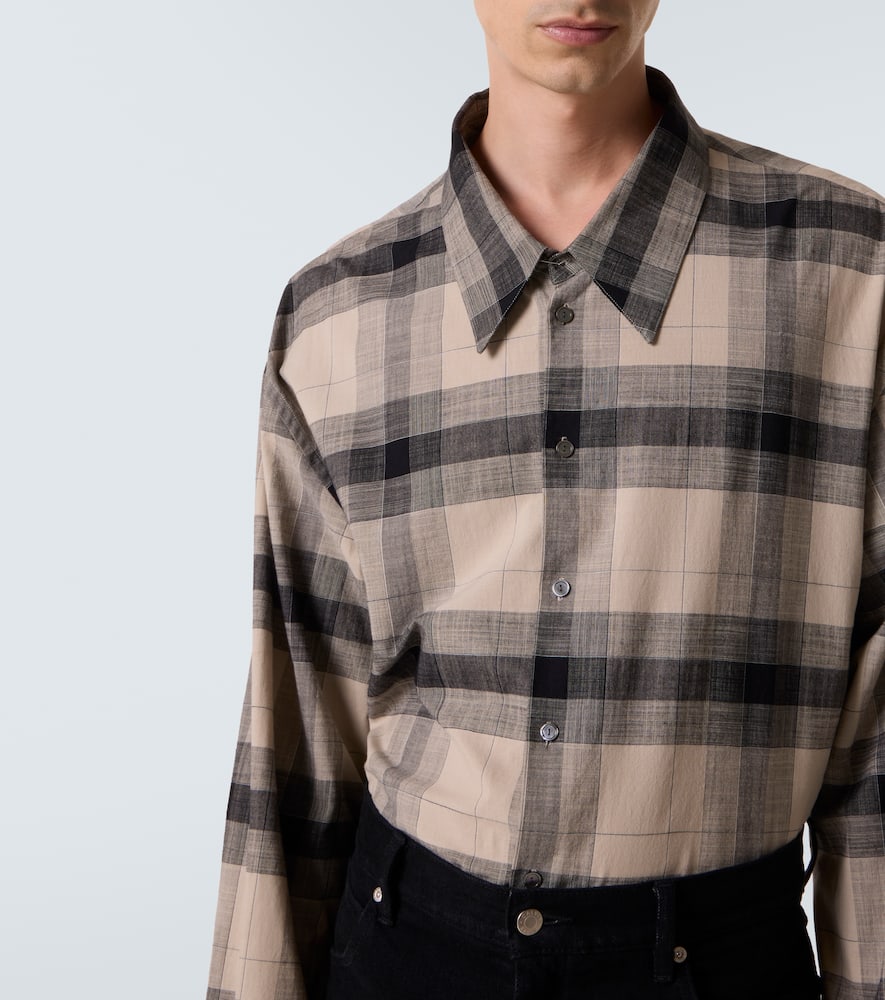 Tyson checked cotton shirt