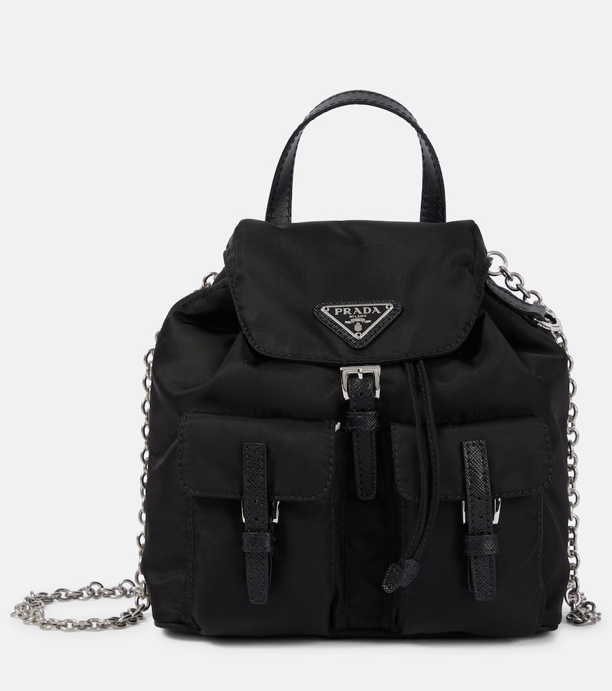 Mini nylon backpack