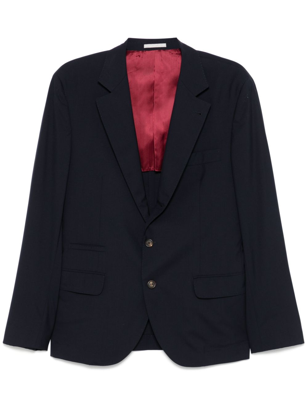 Single-breasted blazer - Blue