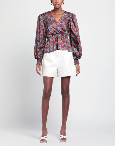 Woman Top Garnet Size S Polyester