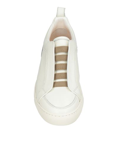 Doucal's Man Sneakers White Size 11 Leather