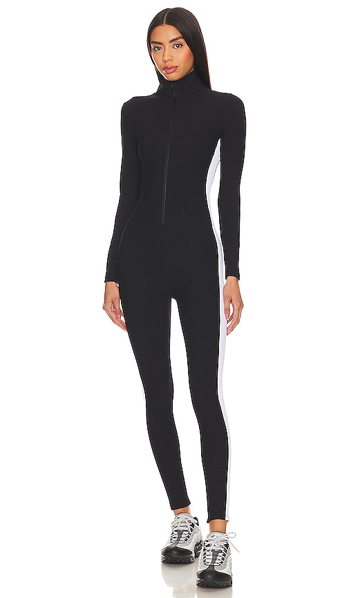 YEAR OF OURS Thermal Ski Onesie in Black.  M. Also in