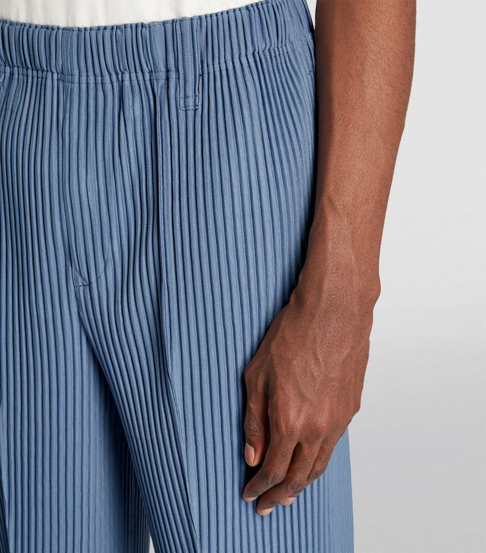 Slim Pleated Trousers
