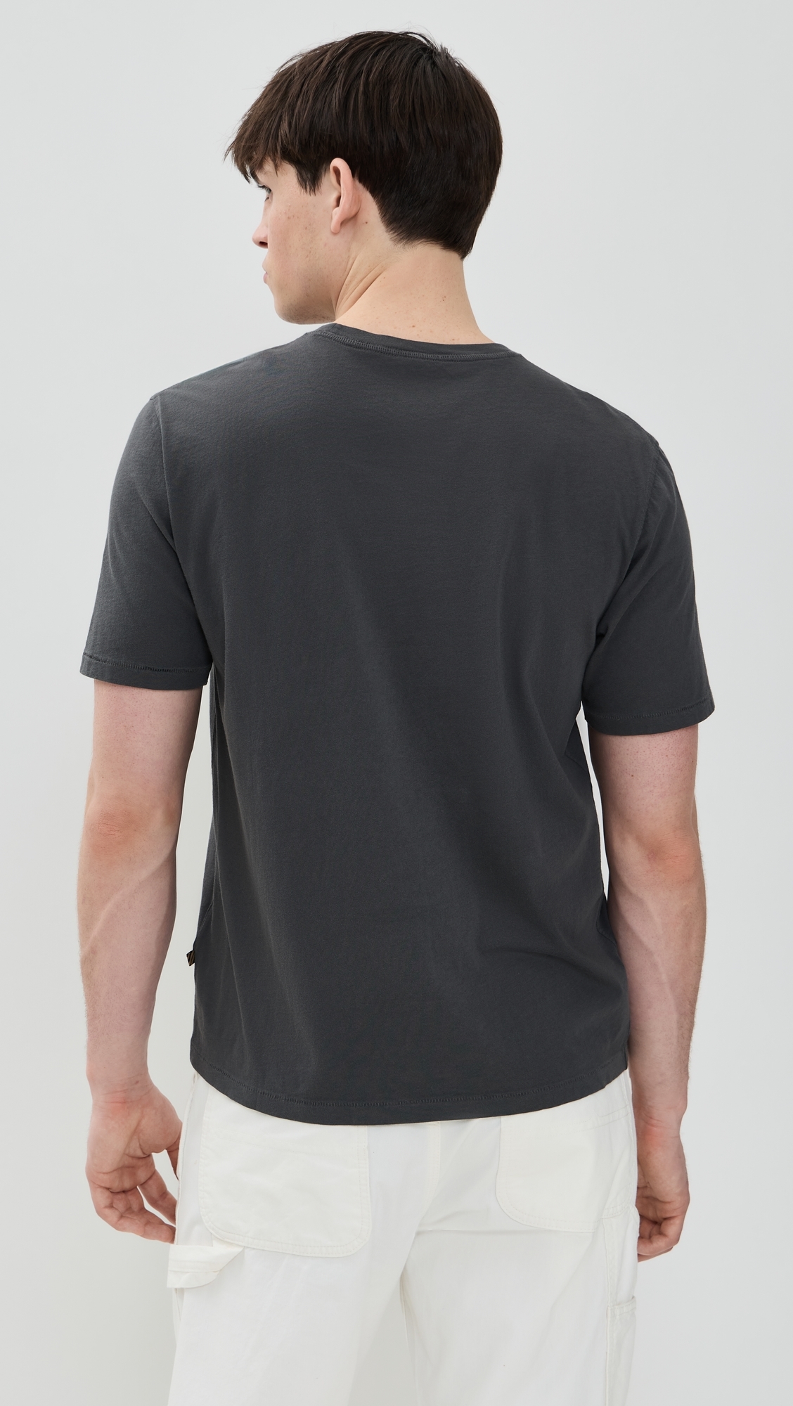 Billy Reid Washed Tee Black
